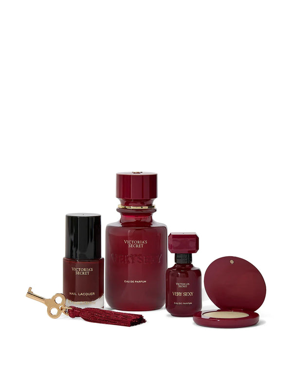 4 Pieces Very Sexy Gift Set ft. Full-Sized Eau de Parfum with Reusable Jewelry Box