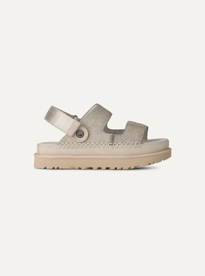 UGG Goldenstar Crackle Glide Women's Leather Sandals