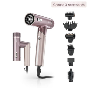 Shark SpeedStyle™ Pro Flex Hair Dryer in Blush
