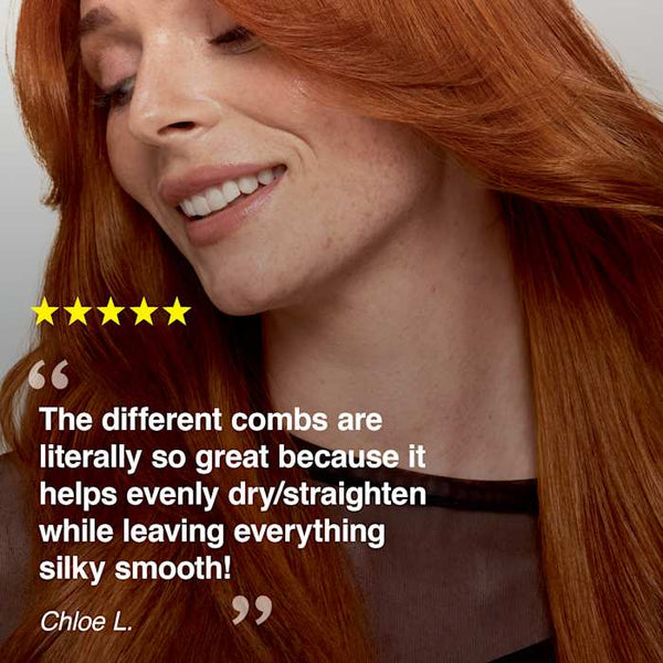 Shark SilkiPro™ Straight Wet to Dry Straightener + Rapid Blow Dryer with Travel Case