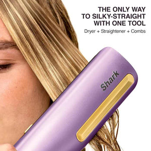 Shark SilkiPro™ Straight Wet to Dry Straightener + Rapid Blow Dryer with Travel Case