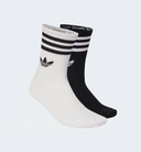 Adidas 3-Stripes Socks | 2 Pairs